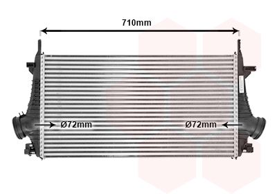 VAN WEZEL Интеркулер 37004476